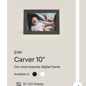 Aura Carver 10" Digital Photo Frame